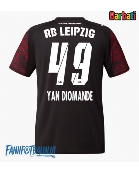 RB Leipzig Yan Diomande #49 Tricou Fotbal Replică 2025-26 Barbati Treilea